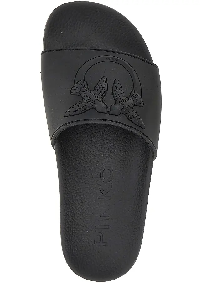 Sandale Love Birds logo rubber slides - Img 4