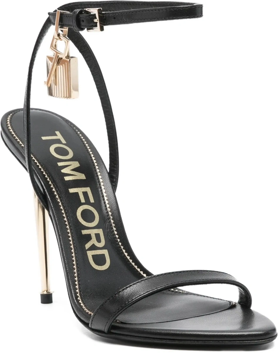 Sandale Padlock Pointy Naked heeled Sandals - Img 2