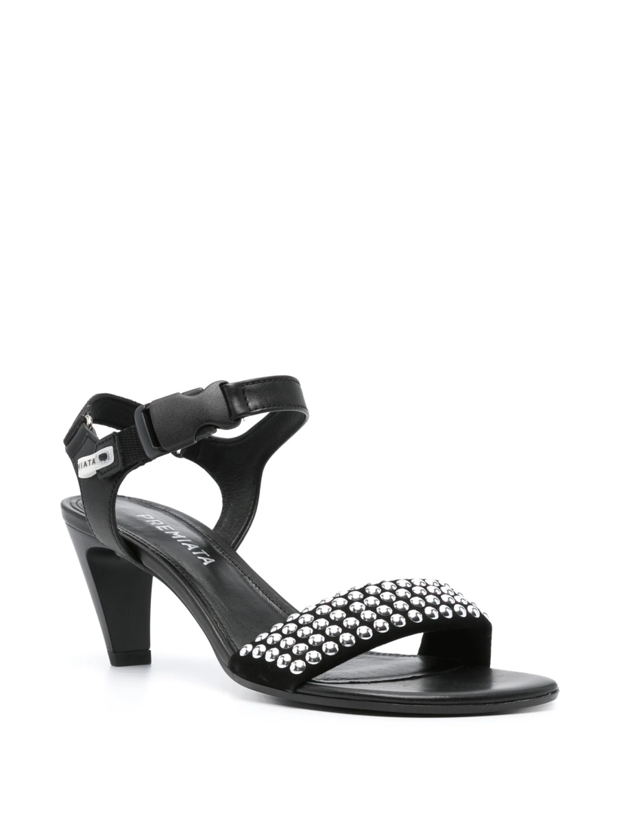 Sandale Premiata negre din piele - Img 2