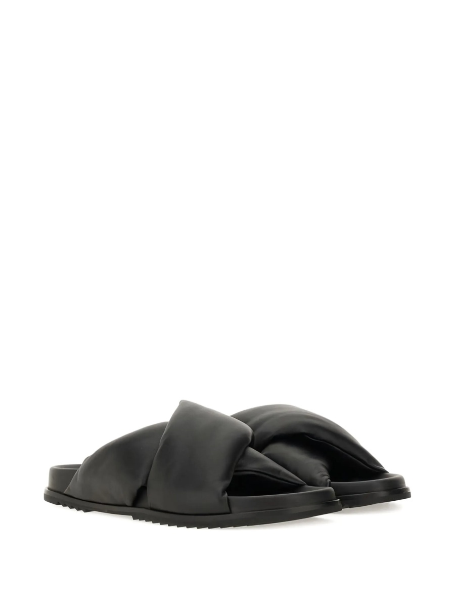 Sandale Rick Owens negre din piele - Img 2