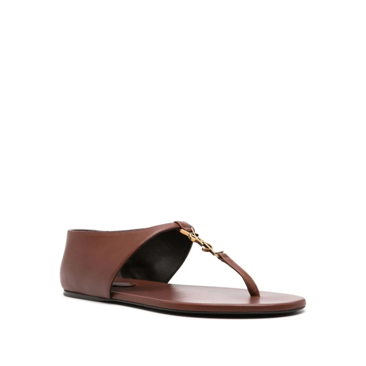 Sandale Saint Laurent Cassandra Logo Plaque Sandals - Img 2