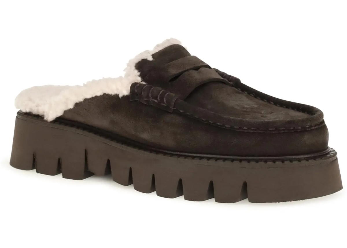 Sandale Savy Shearling Mules - Img 2