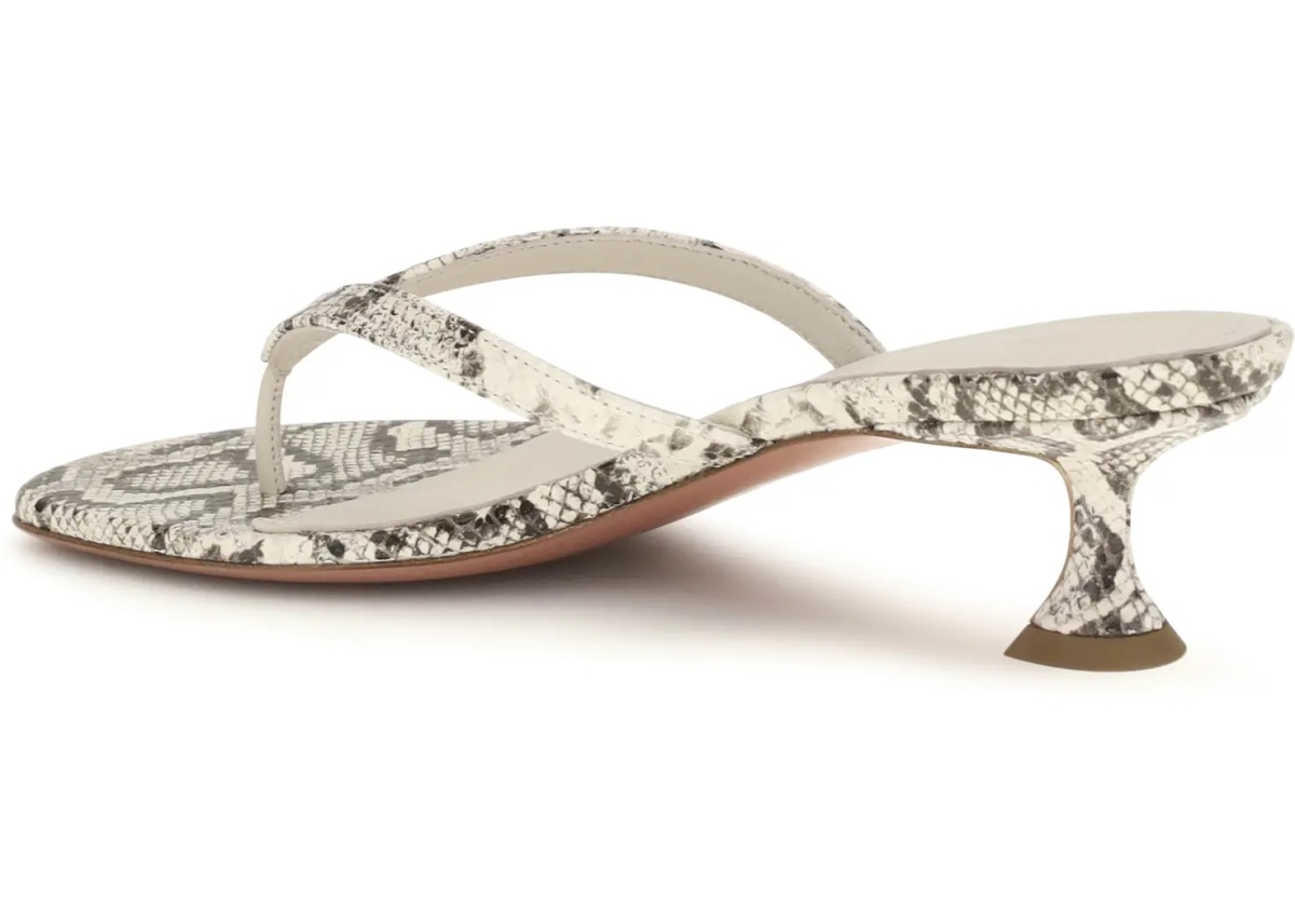 Sandale Snake-print Juliette Thong Sandals - Img 3