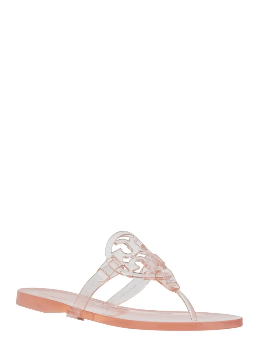 Sandale Tory Burch roz din TPU - Img 2