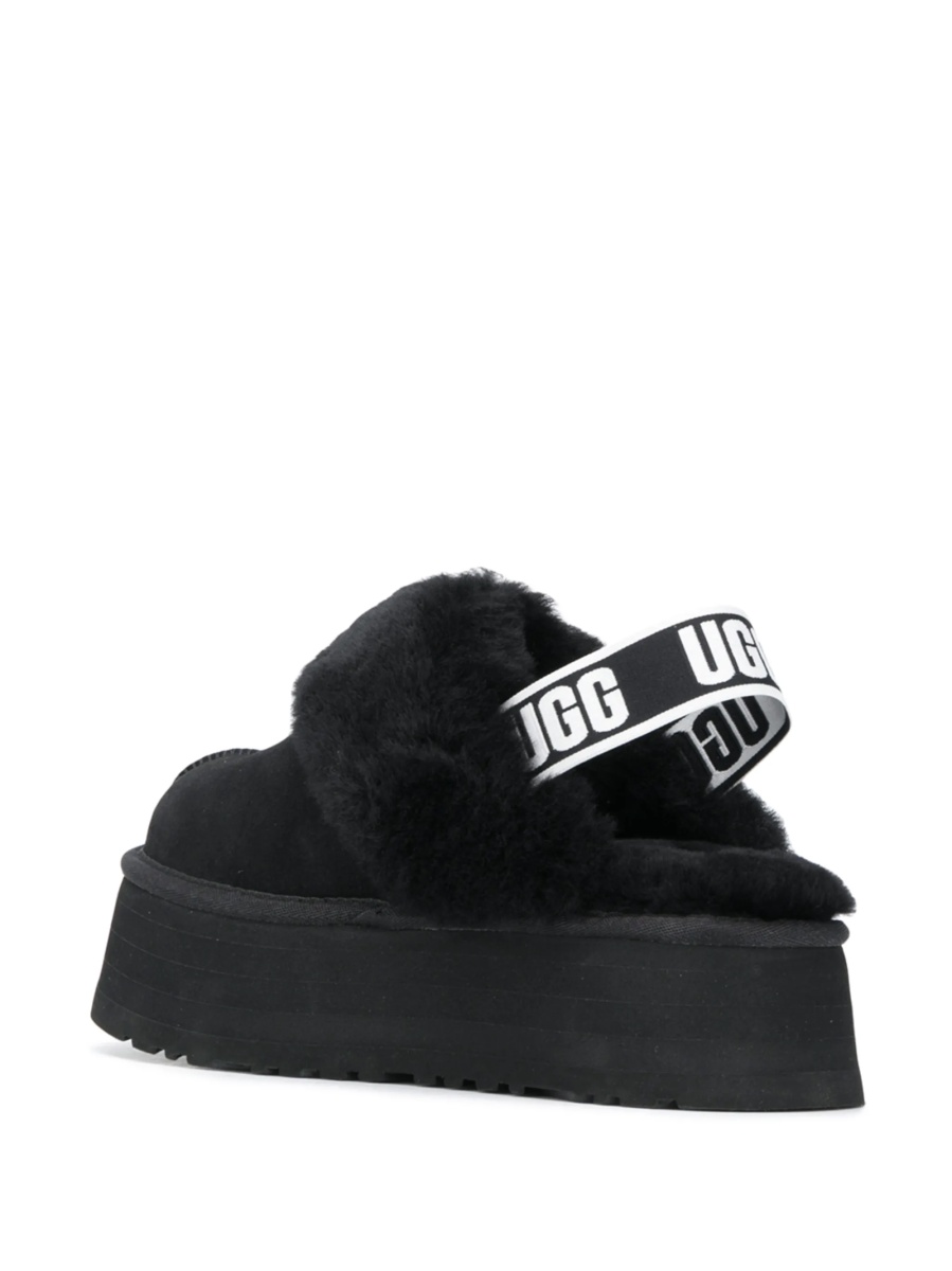Sandale UGG negre din piele - Img 3