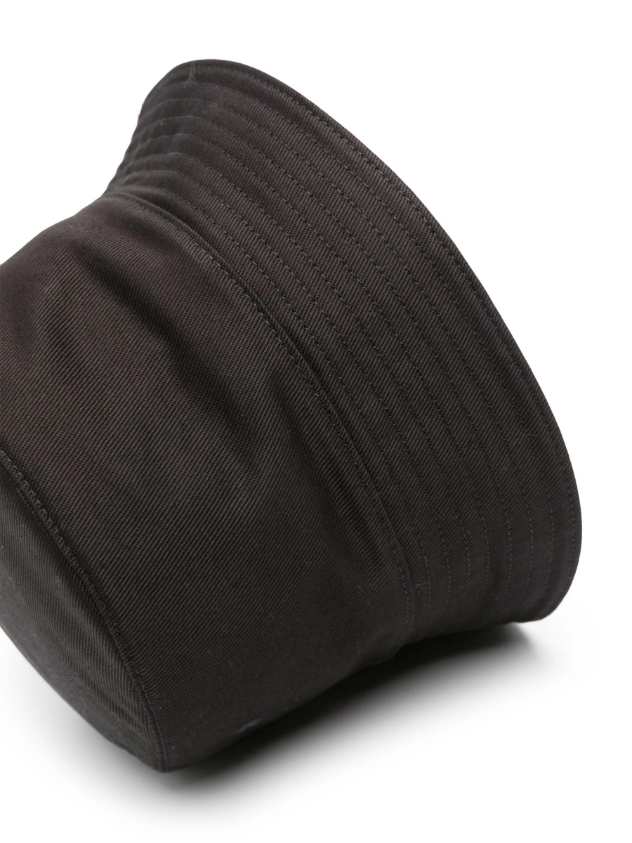 Sapca Alexander McQueen neagra din bumbac si vascoza - Img 2