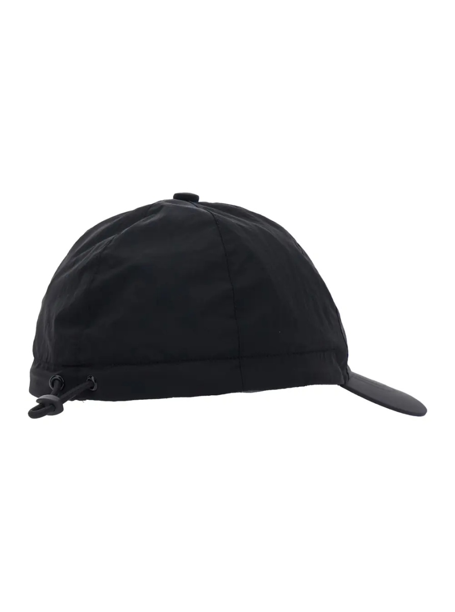 Sapca Baseball Cap 'Cap' with Logo Patch on Front in Black Fabric Child - Img 2