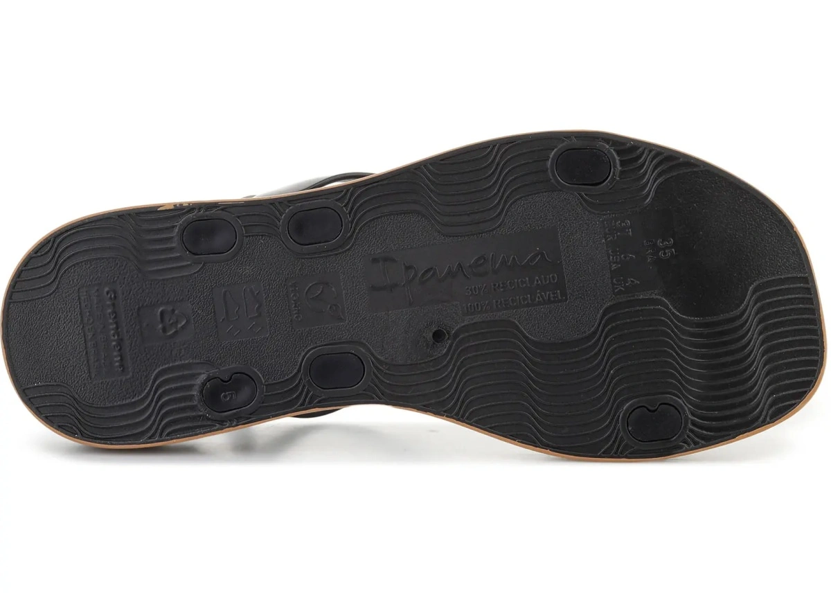 Slapi GLOW SAND AD BLACK/BLACK/GOLD - Img 5