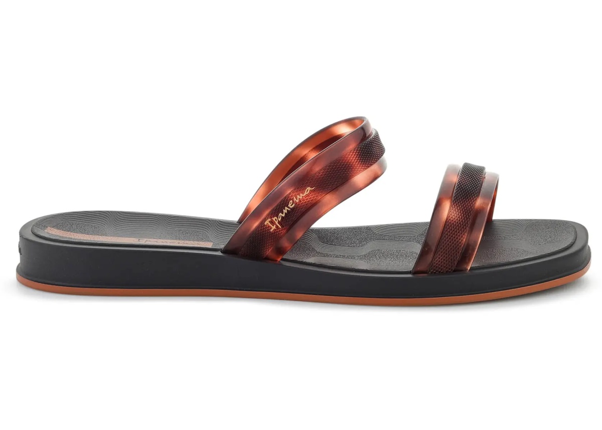 Slapi GLOW TRENDY SLIDE AD BLACK/TURTLE/BROWN - Img 4