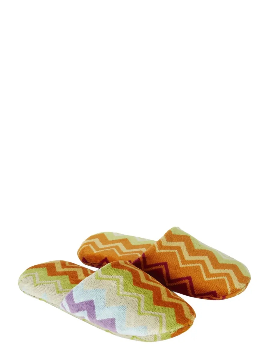 Slapi MISSONI BEACHWEAR HOME multicolor din bumbac 'GIACOMO' - Img 2
