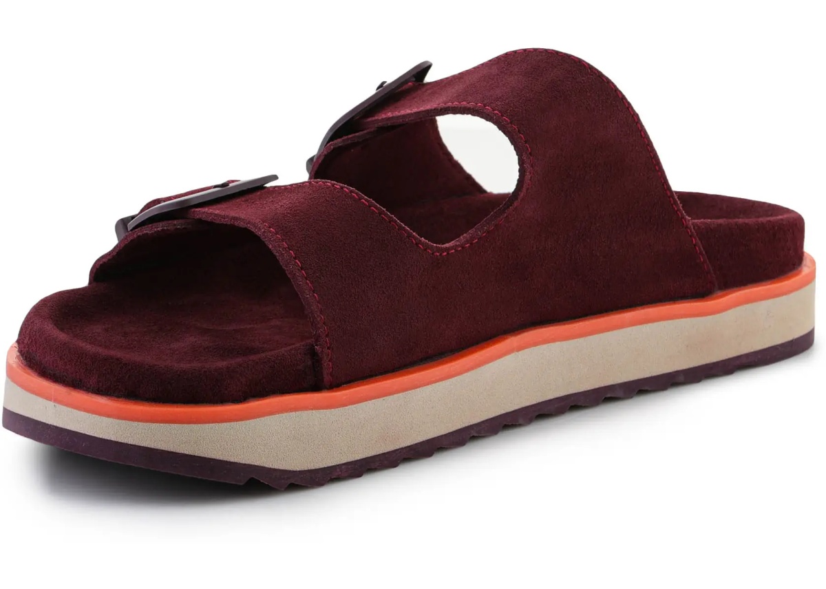 Slapi Nordic Sandal Buckle Burgundy - Img 3