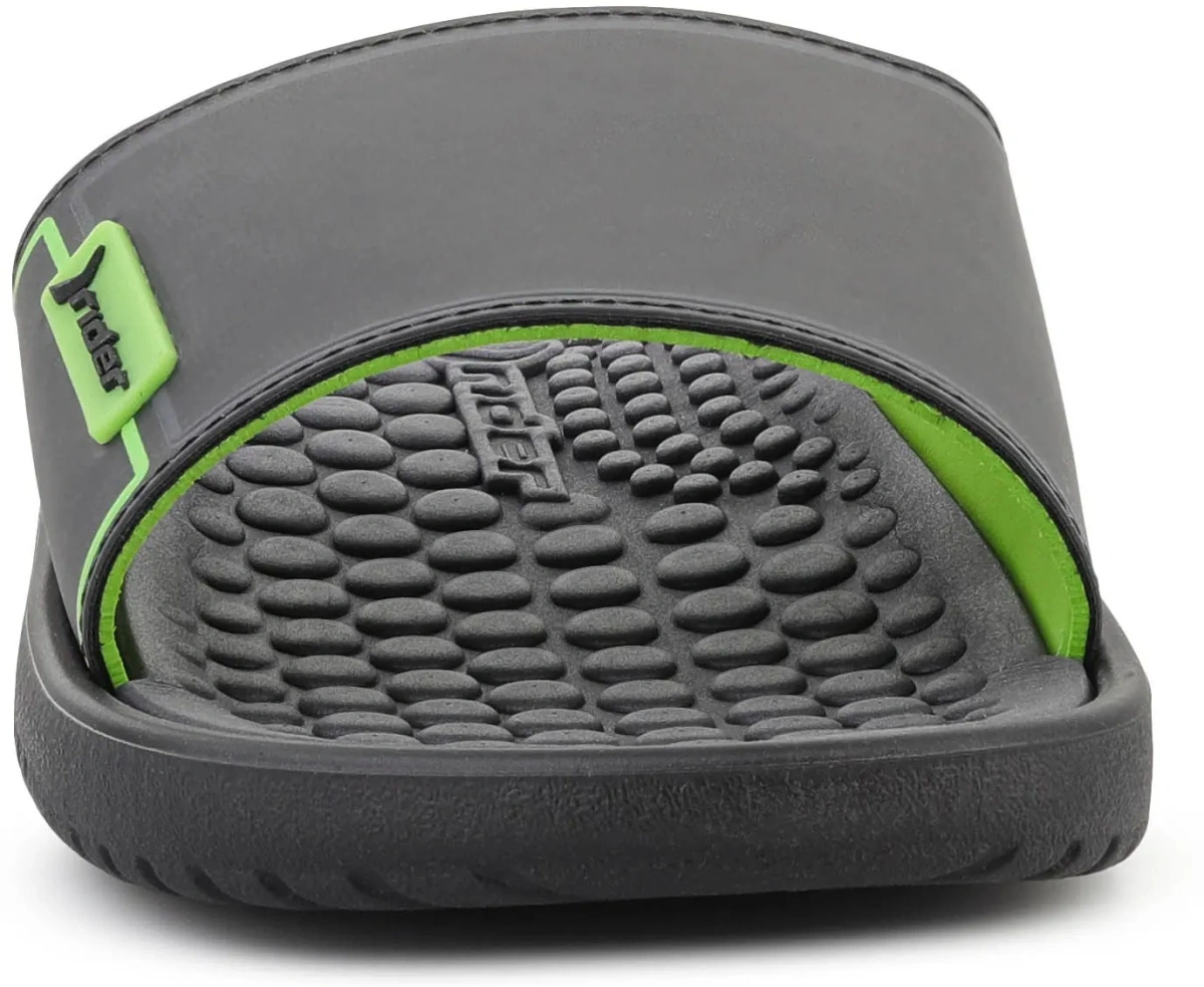 Slapi PUMP II SLIDE BLACK/GREEN/GREY - Img 2