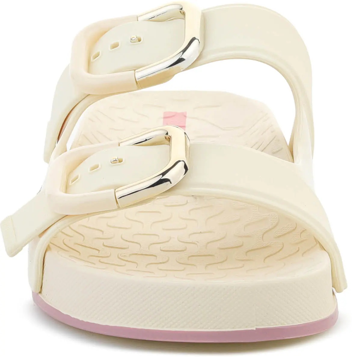 Slapi SHORE SLIDE FEM BEIGE/BEIGE/PINK - Img 2