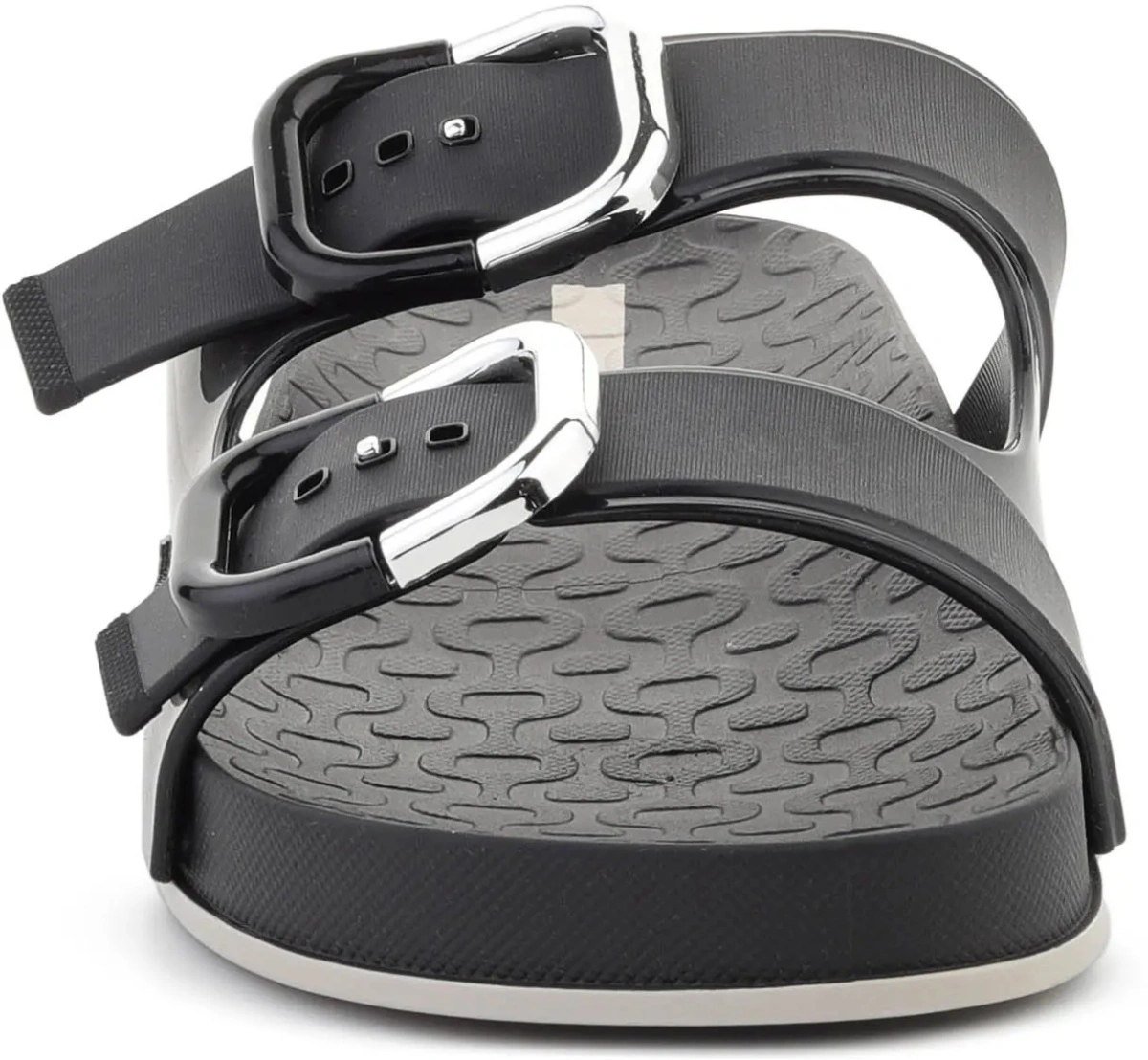 Slapi SHORE SLIDE FEM BLACK/BLACK/BEIGE - Img 2