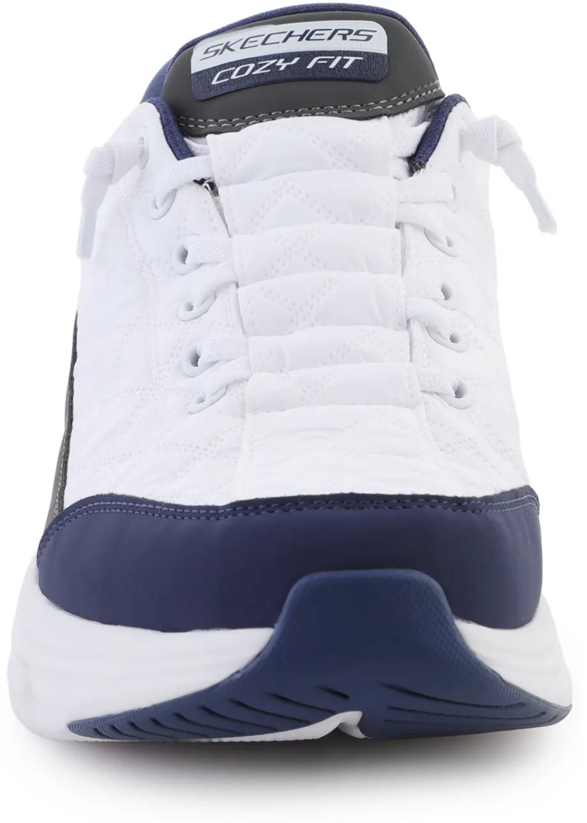 Slip-ins: Contour Foam - Cozy Fit White/Navy - Img 2