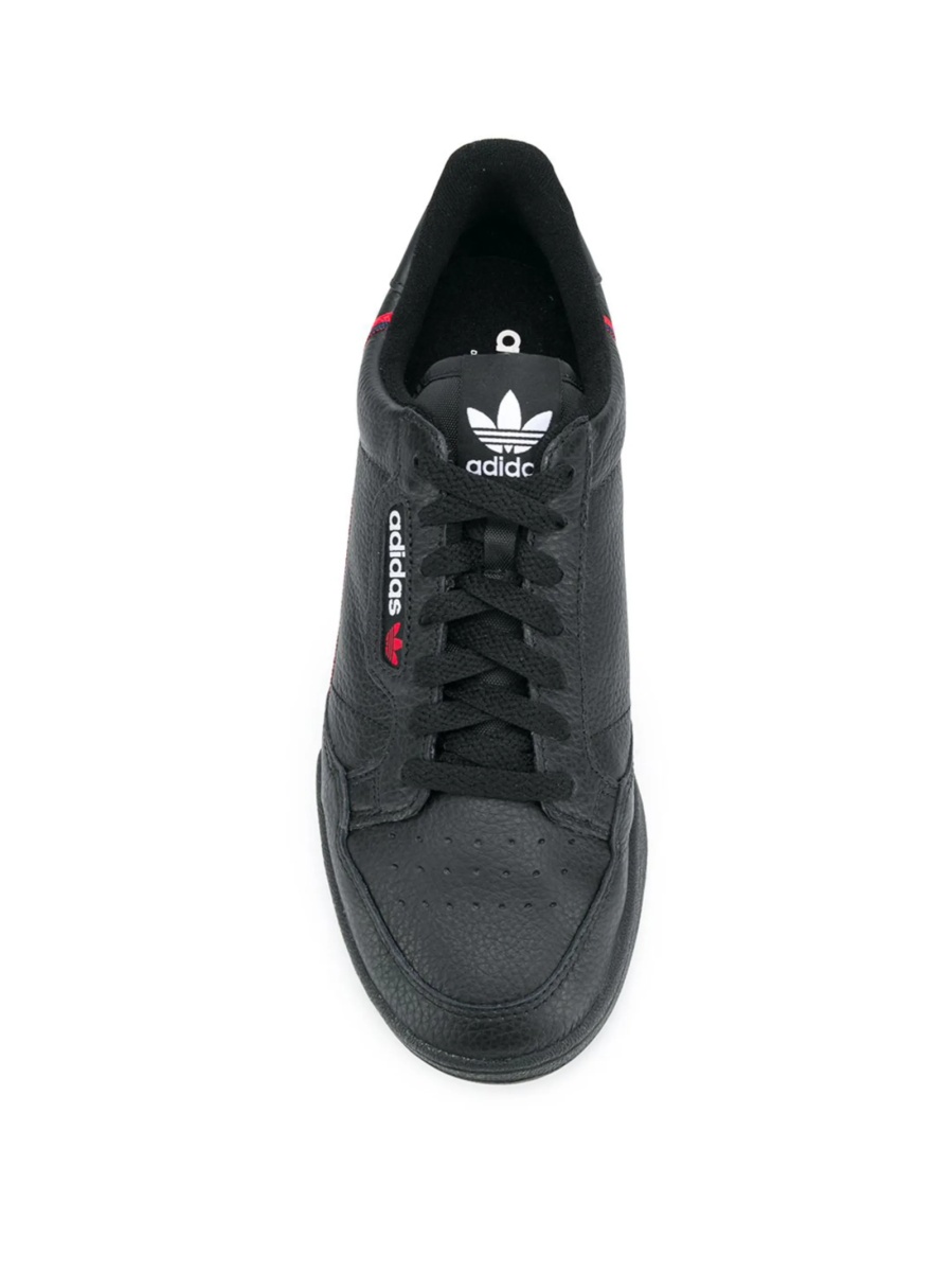 Sneakers adidas Originals continental negri din piele - Img 4