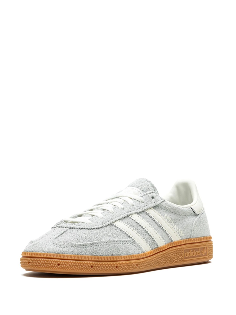 Sneakers adidas Originals gri din piele intoarsa - Img 4