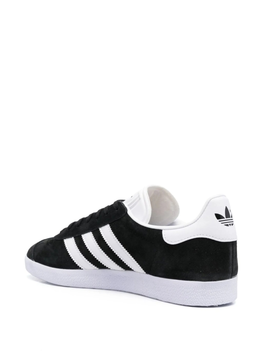 Sneakers adidas Originals negri din piele intoarsa - Img 3