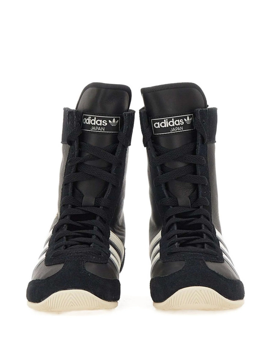 Sneakers adidas Originals negri din piele - Img 3