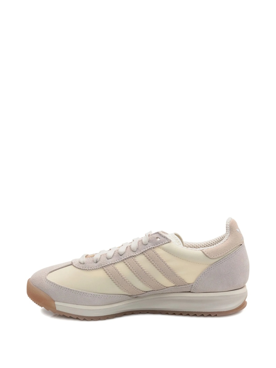Sneakers adidas Originals neutri din piele intoarsa si nylon - Img 4