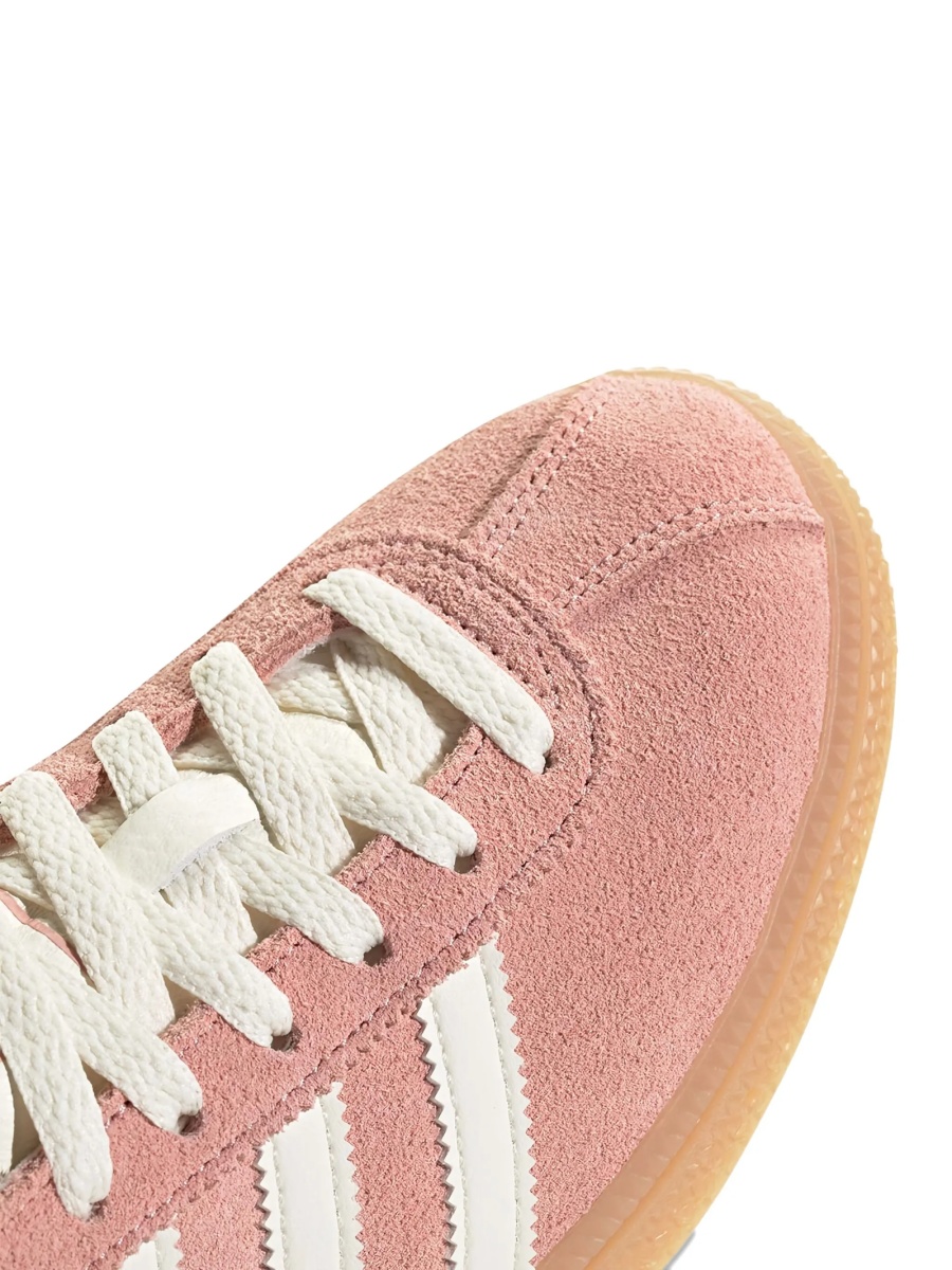 Sneakers adidas Originals roz din material textil si piele intoarsa - Img 4