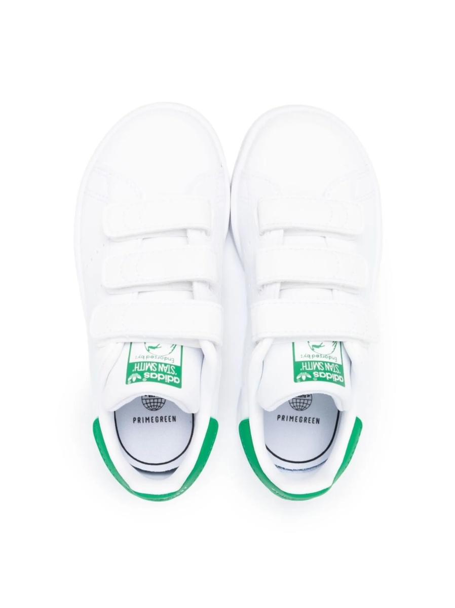 Sneakers adidas Originals stan smith albi din piele - Img 3