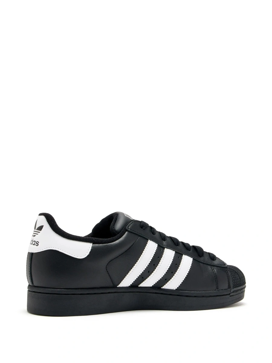 Sneakers adidas Originals superstar negri din piele - Img 3