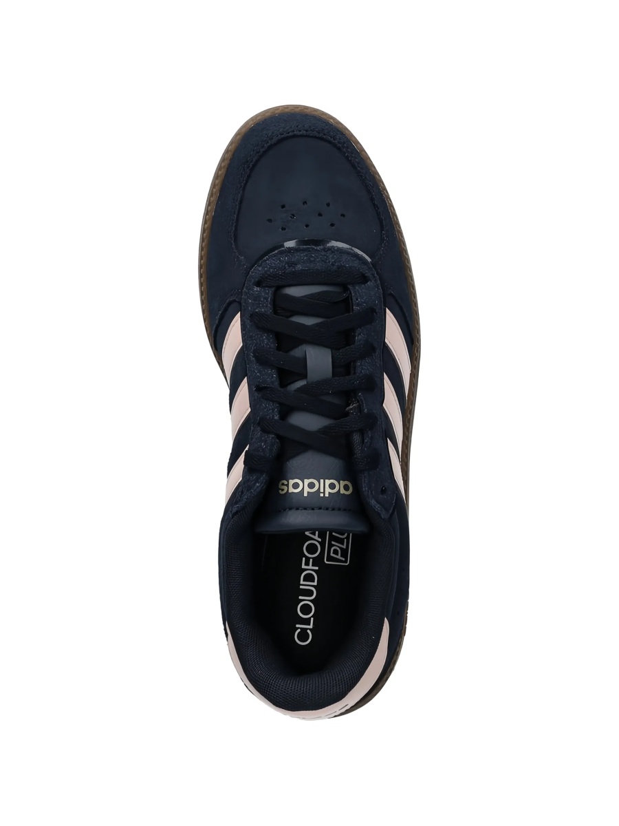 Sneakers adidas Performance albastri din material textil - Img 3