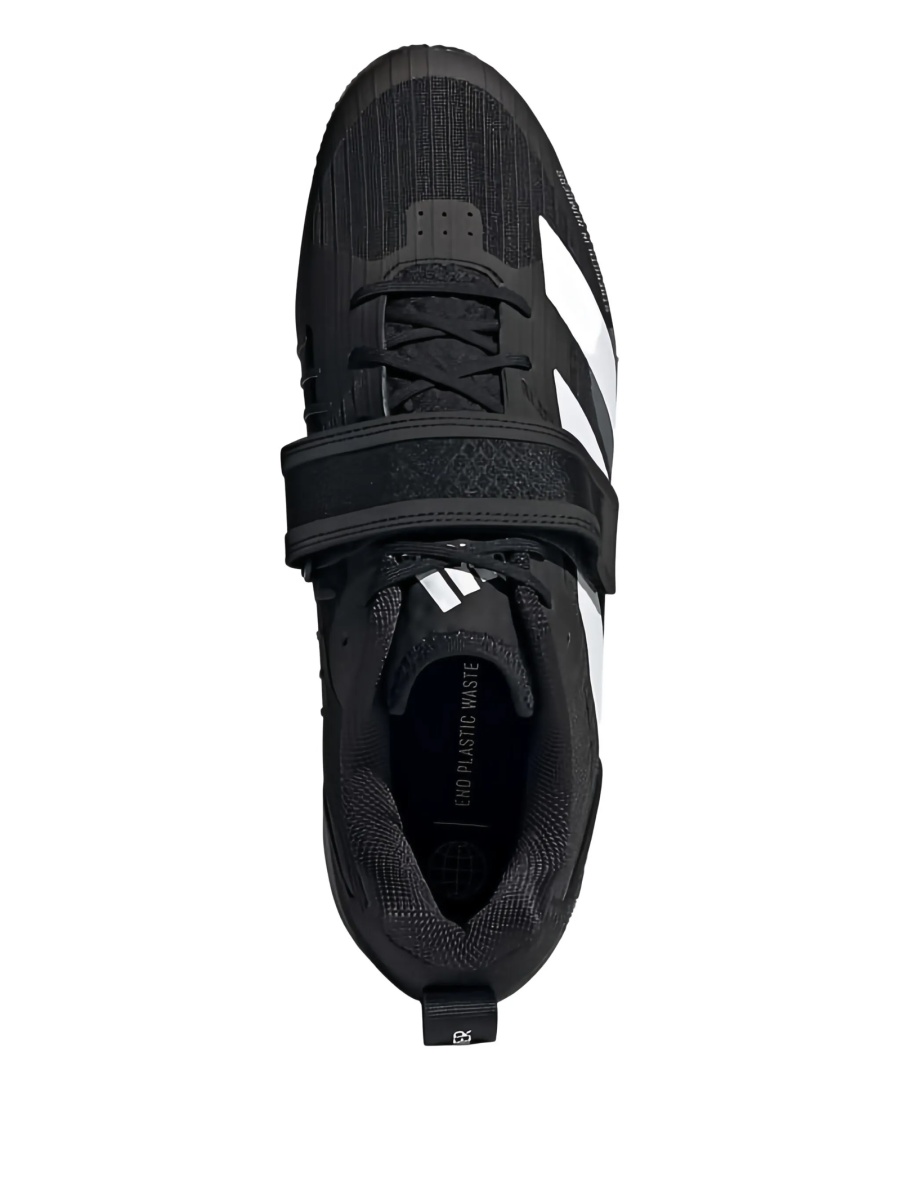 Sneakers adidas Performance negri din material textil si material reciclat - Img 4