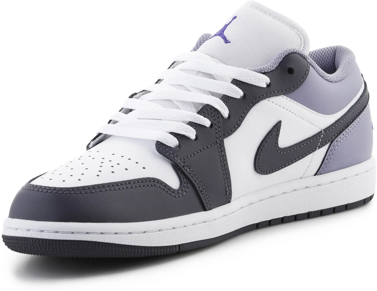 Sneakers Air Jordan 1 LOW White/Indigo Haze Blanc/Brume Indigo - Img 3
