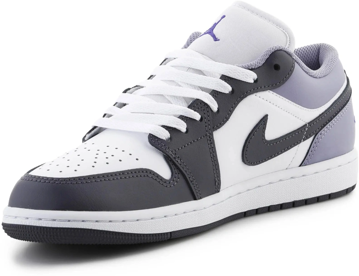 Sneakers Air Jordan 1 LOW White/Indigo Haze Blanc/Brume Indigo - Img 3
