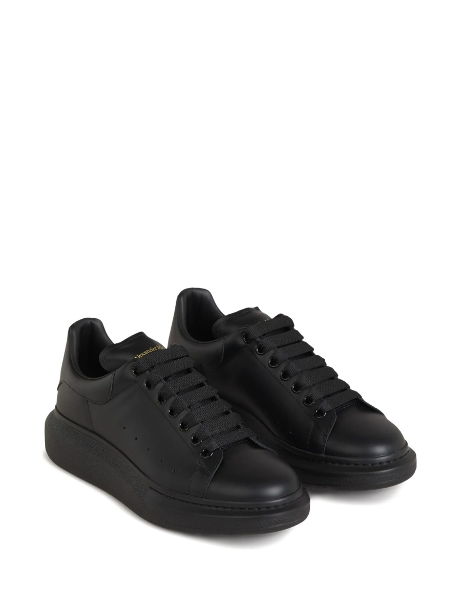 Sneakers Alexander McQueen negri din piele - Img 4