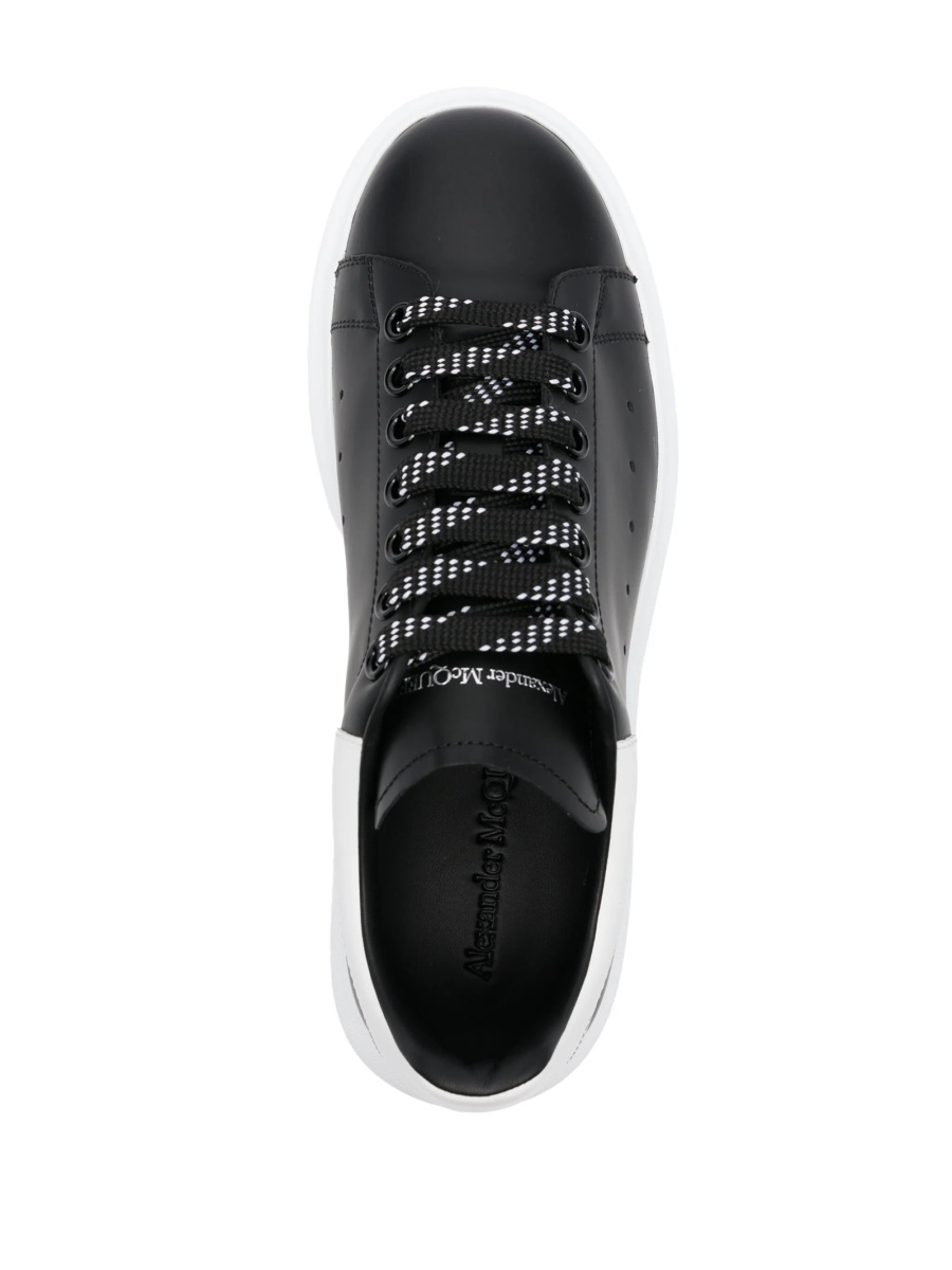 Sneakers Alexander McQueen negri din piele - Img 4