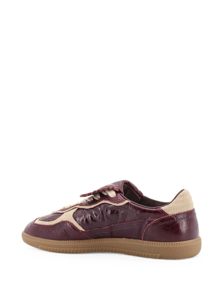 Sneakers Alohas violet din piele - Img 3