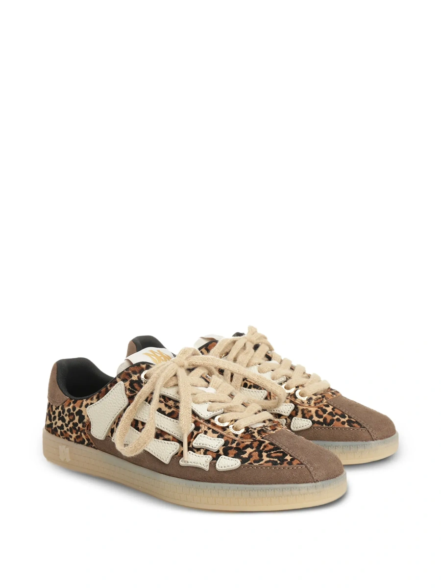 Sneakers AMIRI maro din piele intoarsa - Img 5