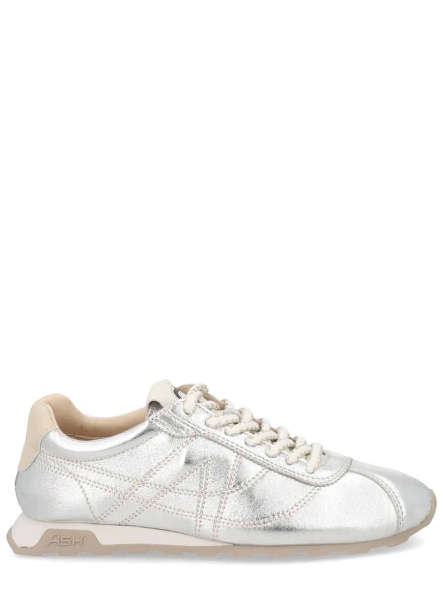 Sneakers ASH argintii din piele - Img 2