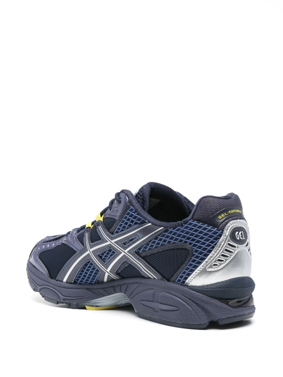 Sneakers ASICS albastri din poliuretan si material textil - Img 3