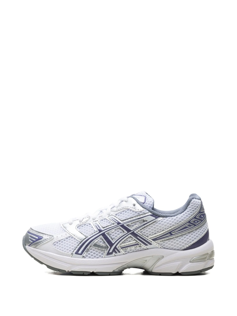 Sneakers ASICS albi din material textil - Img 5