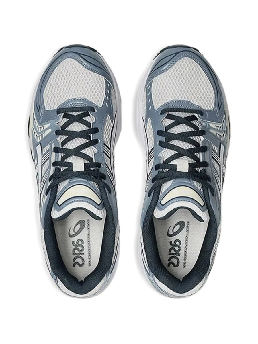 Sneakers ASICS albi din plasa si poliuretan - Img 7
