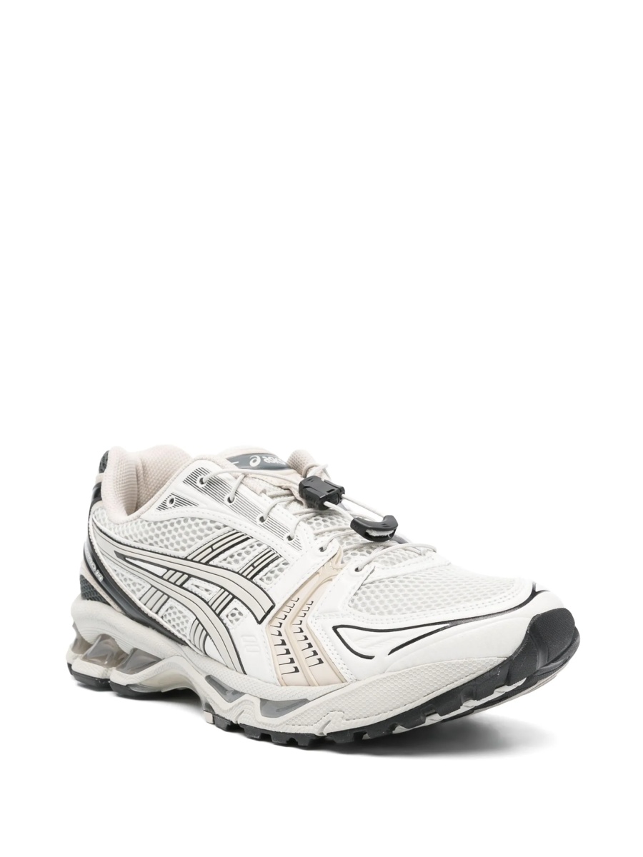 Sneakers ASICS gri din material textil si poliuretan - Img 2