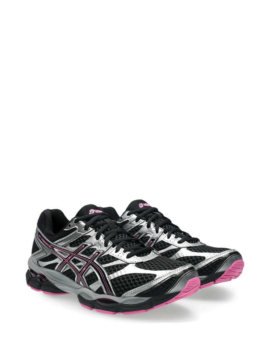 Sneakers ASICS negri din material textil si poliuretan - Img 2