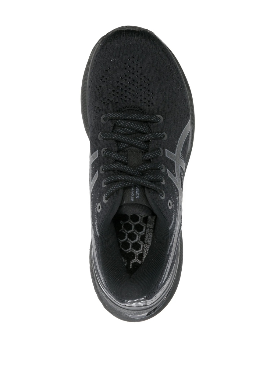 Sneakers ASICS negri din material textil - Img 4