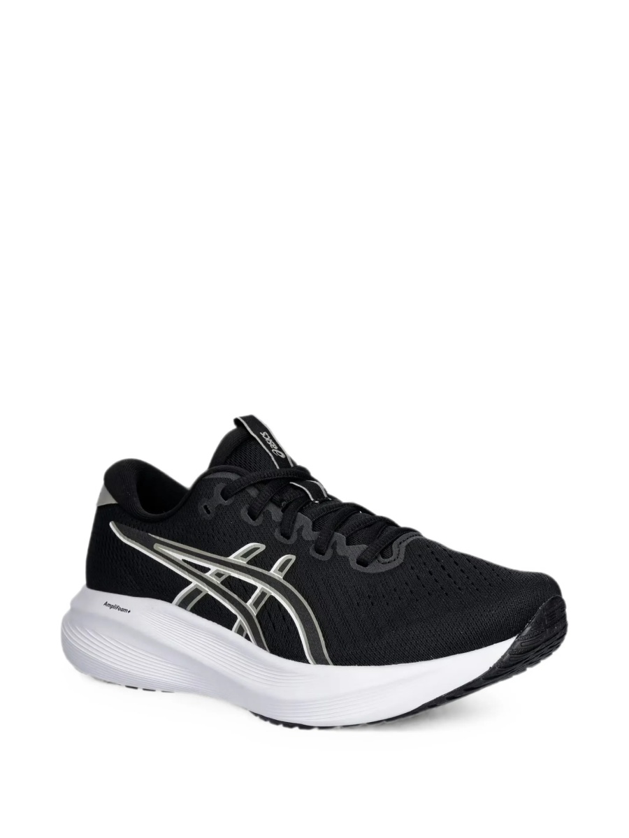 Sneakers ASICS negri din material textil - Img 2