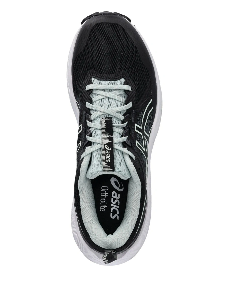 Sneakers ASICS negri din poliuretan si material textil - Img 4