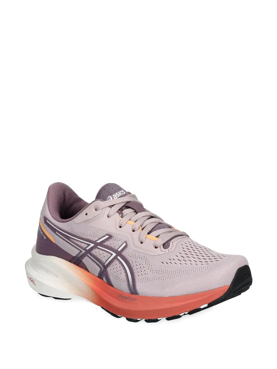 Sneakers ASICS violet din material textil - Img 2