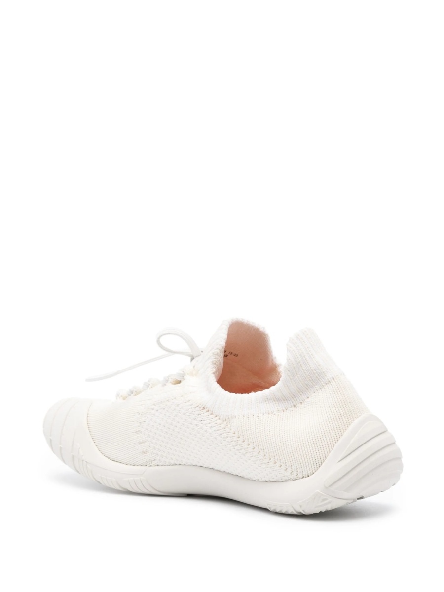 Sneakers Aspesi albi din poliester reciclat - Img 3
