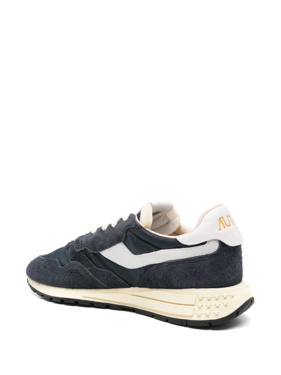 Sneakers AUTRY albastri din piele intoarsa si material textil - Img 3