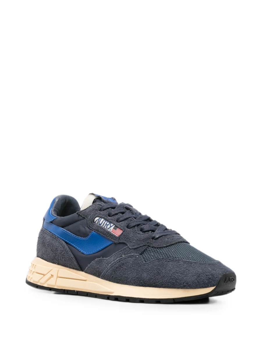 Sneakers AUTRY albastri din piele intoarsa si piele - Img 2
