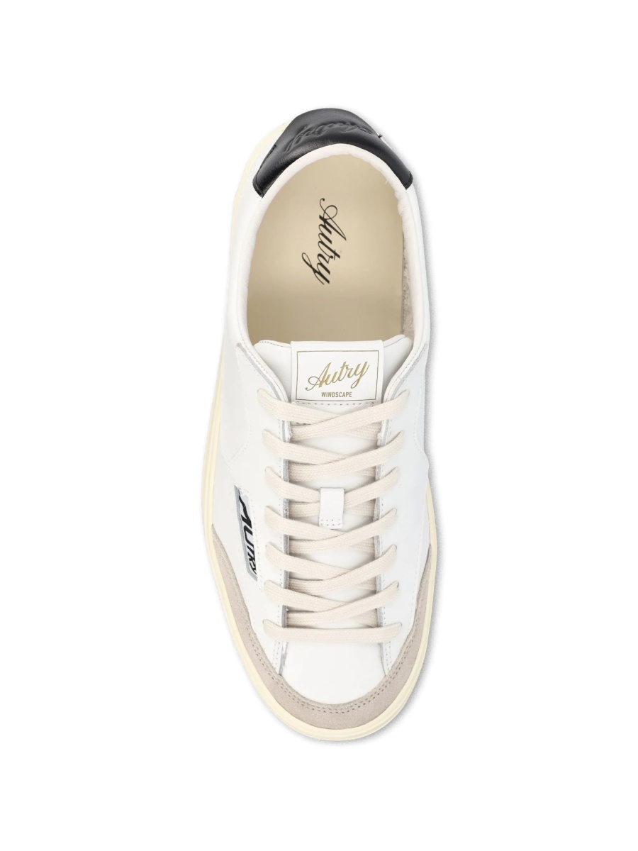Sneakers AUTRY albi din nylon si piele - Img 3