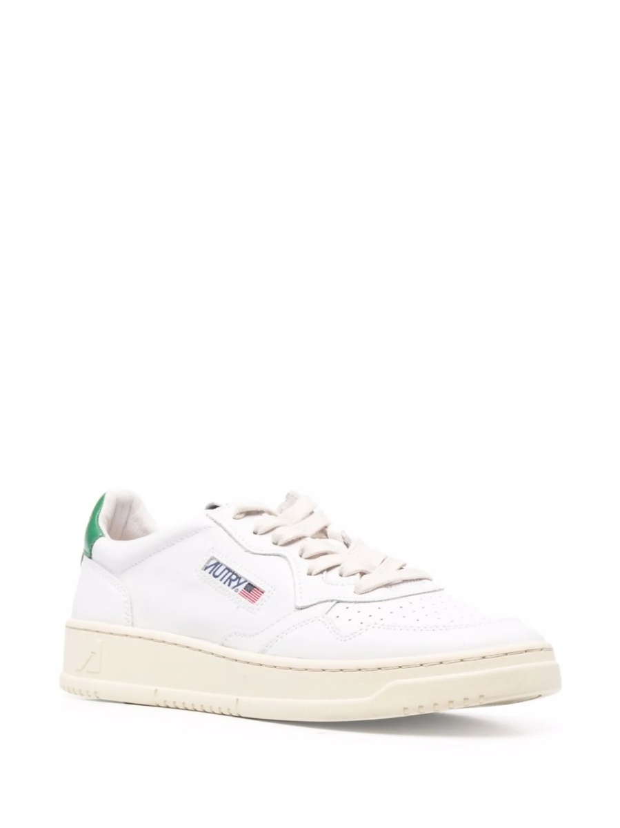 Sneakers AUTRY albi din piele - Img 2